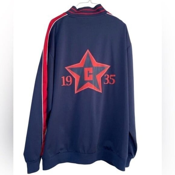 Chi town throwback athletic jacket vintage 1935 mens size XL - Picture 6 of 8